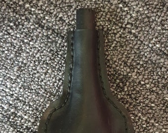 Handmade 18th Century Powder Bottle Real Leather, Cosplay & Historical Reenactment