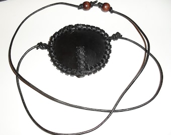 Handmade Pirate Eyepatch, Real Leather, Cosplay & Historical Reenactment