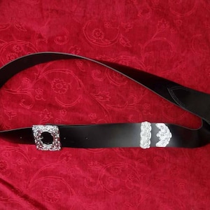 Tahalí de cuero estilo Barbossa para espada PotC, artículo de cosplay pirata hecho a mano, hecho a pedido