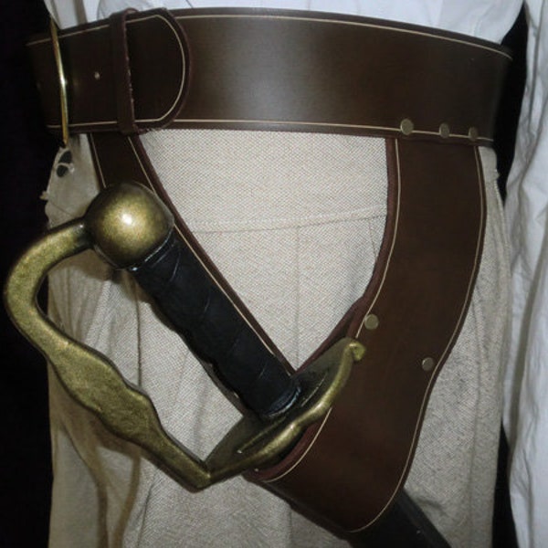 Blackbeard sword belt