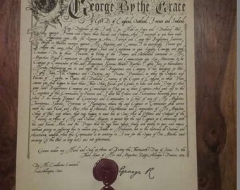 Personal Letters of Marque, Replica Pirate License, Made to Order, Golden Age of Piracy Cosplay and Historical Reenactment
