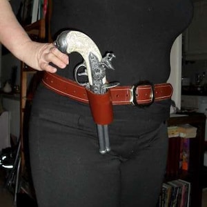 Pirate Flintlock Holster or Bucket, Historical Reenactment, Pirate Cosplay