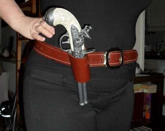 Pirate Flintlock Holster or Bucket, Historical Reenactment, Pirate Cosplay