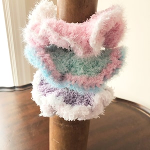 Scrunchies Crocheted Girls Scrunchies 3 Hair Scrunchies Hair Accessories for Girls