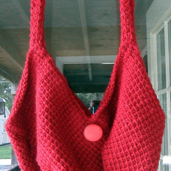 Tunisian Stitch Tote