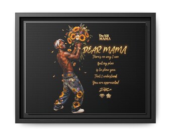 2PAC 1971-1996 大判ポスター Vintage Memorabilia Print on Slate of