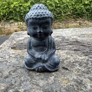 Black Obsidian Buddha | Crystal Carvings