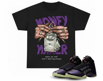 Make Money Shirt Matching Jordan 17 Doernbecher, Streetwear Graphic Tee