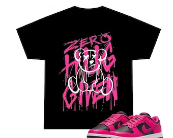 Fierce Pink Sneaker Matching T-Shirt: Streetwear Outfit