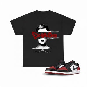jordan 1 bred toe shirt