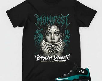 Manifest Money Graphic Tee, Griffey Max 1 Freshwater Sneaker Matching Shirt