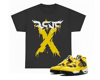 Air Jordan 4 Lightning Shirt, Sneakerhead Tee