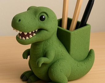 Dinosaur pencil case (Stl)