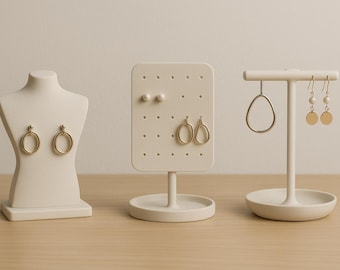 Desktop Jewelry and Earring Organizer (Stl file)