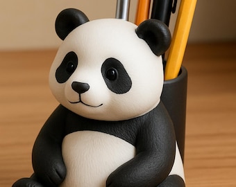 Panda Pencil Case (Stl file)