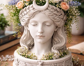 Artemis themed desktop planter (dijital stl file)