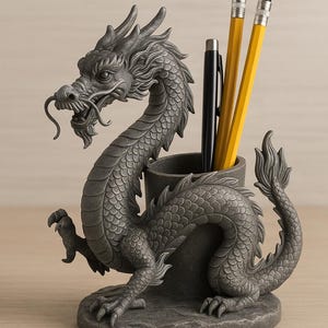 Dragon pen holder