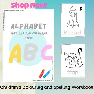 Libro di attività da colorare e scrivere per bambini, per un giorno di pioggia a scuola e a casa, divertente e formativo
