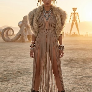 artisanal gold tie front dress Noor Al Zahra Beaded Kaftan – Timeless Artisan Design