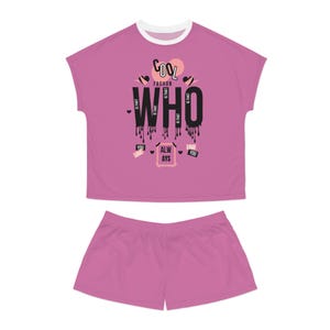 Frauen Kurze Pyjama Set (AOP) Mode Sommer 100%