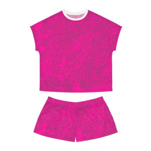 Frauen Kurze Pyjama Set (AOP) Mode Sommer 100%