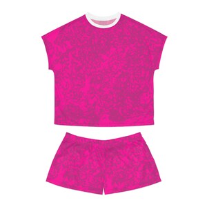 Frauen Kurze Pyjama Set (AOP) Mode Sommer 100%