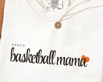 Stolzes Basketball Mama Shirt, Mama Leben Shirt, Sport Mama Shirt, Spieltag Shirt, Basketball Mama Shirt, Basketball Fan Shirt Geschenk