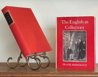 Vintage Edition of The English as Collectors by Frank Herrmann – 1972 W. W. Norton – British Museum & Art History – Exhibition Catalogue