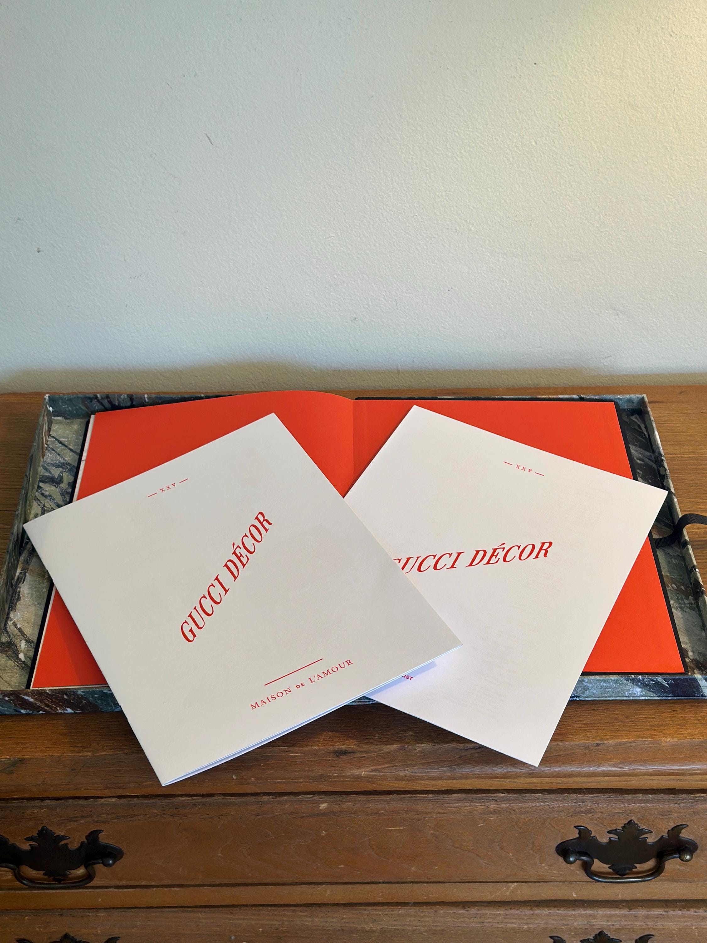 Gucci Décor Maison De L'amour Coffee Table Book – Designer Home