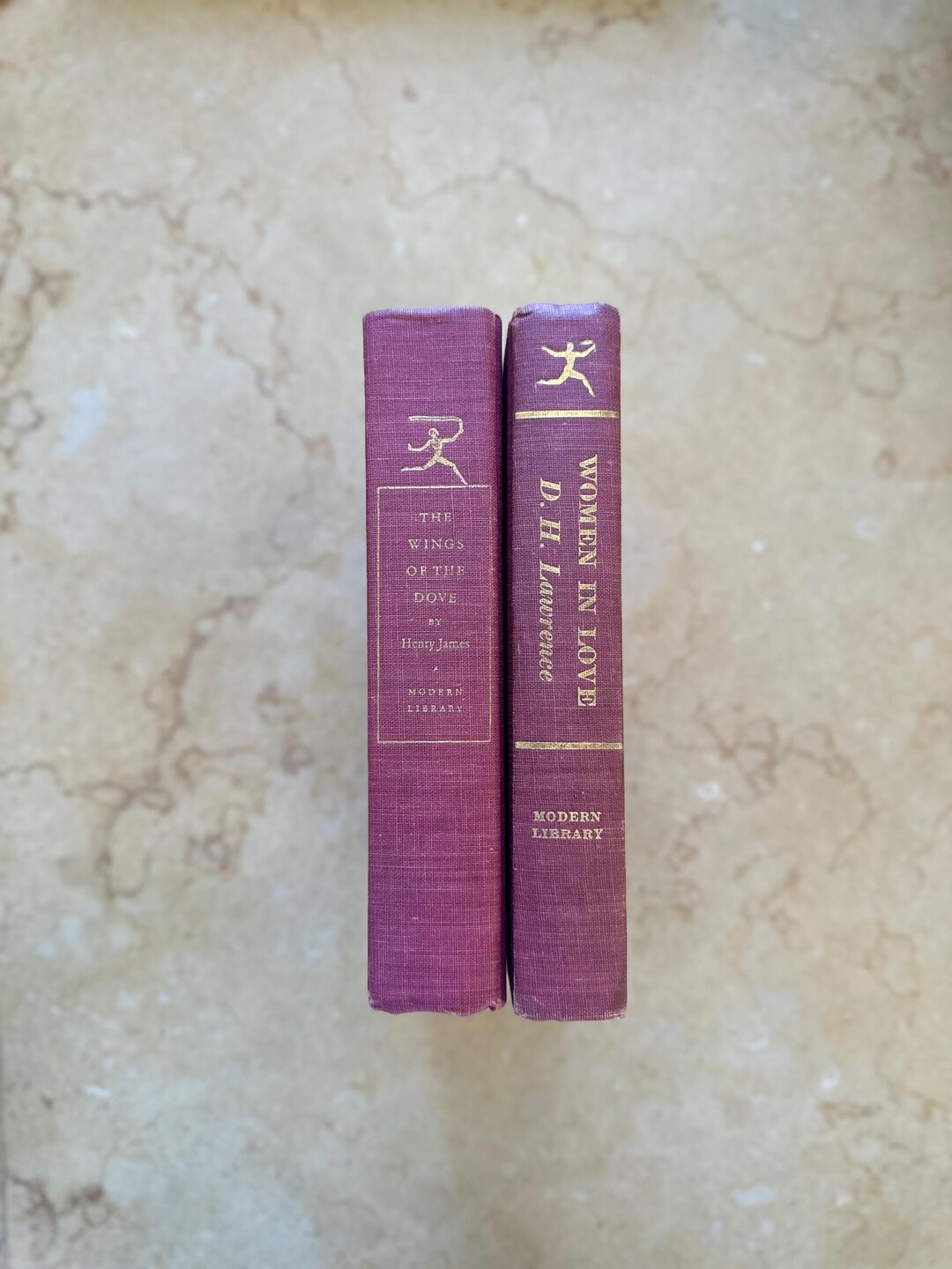 Vintage Modern Library Book Set – Wings of the Dove & Women in Love ...