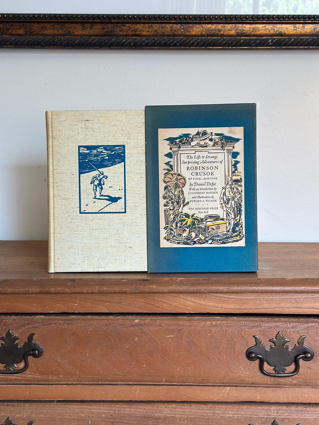 Vintage Edition of Robinson Crusoe by Daniel Defoe – 1930 Heritage ...
