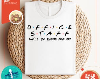 Retro Office Staff Shirt | School Team Group Shirts | Back To School Shirt | First Day of School Shirt | Office Staff Gift | Staff Shirt