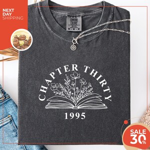 Comfort Colors® Chapter 30 Birthday Shirt | 30th Birthday Shirt | 30th Gift for Her | Best Friend 30th Birthday Gift | Turning 30 | pr1058