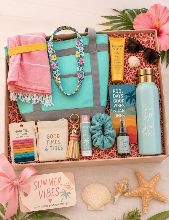Summer Vibes, Surprise Finds, Endless Fun-Summer Mystery Box—A Curated Surprise Box-Pool Day Essentials