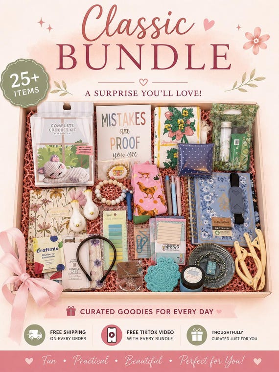 Treat Yourself Splurge-Classic Mystery Bundle—A Curated Surprise Box