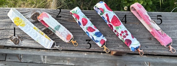 Upcycled Vintage Keychain Wristlets