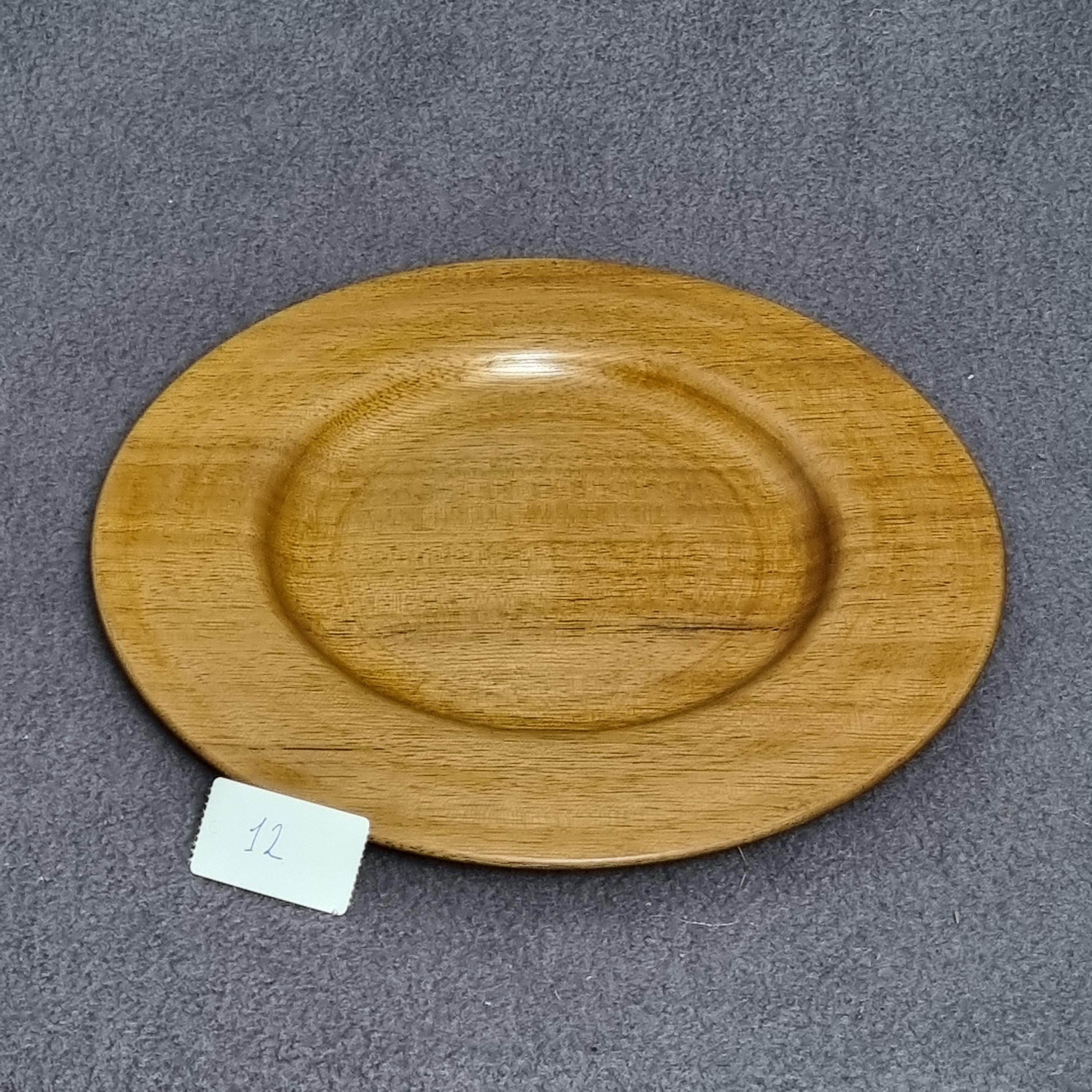 Ronde pizza plank houten plaat snijplank snijden serveren pizza massief hout - 45 cm