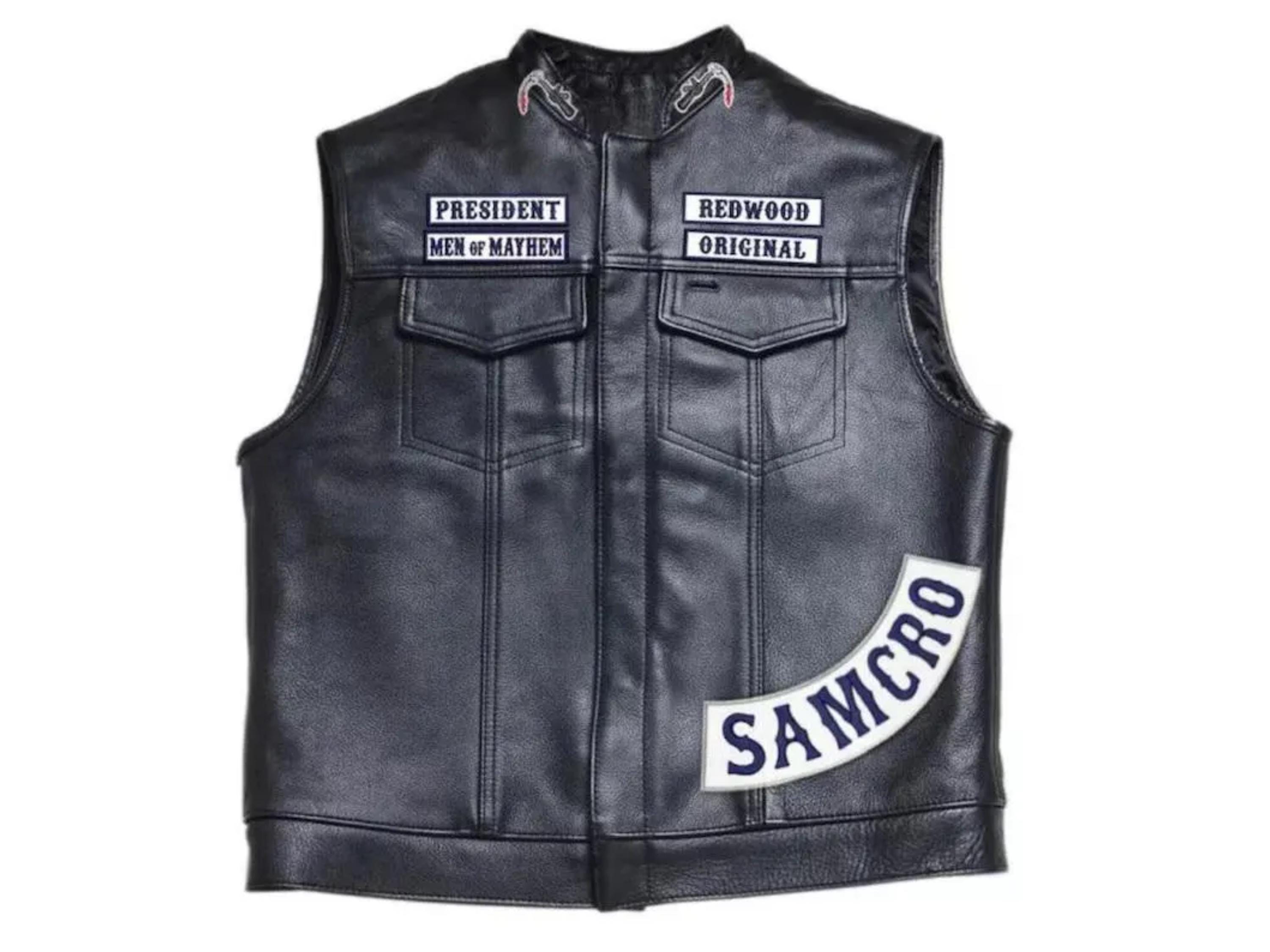 Sons of anarchy vest - Etsy 日本