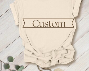 Custom Embroidered T-Shirt