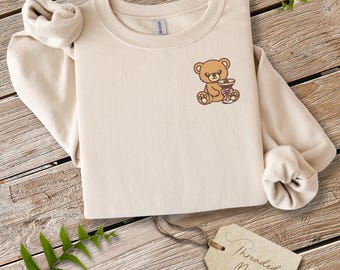 Espresso Martini Bear Crew Neck