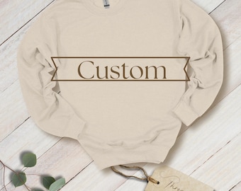 Custom Embroidered Crew Neck