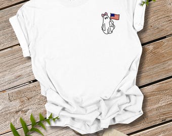 Summerween American Flag Ghost