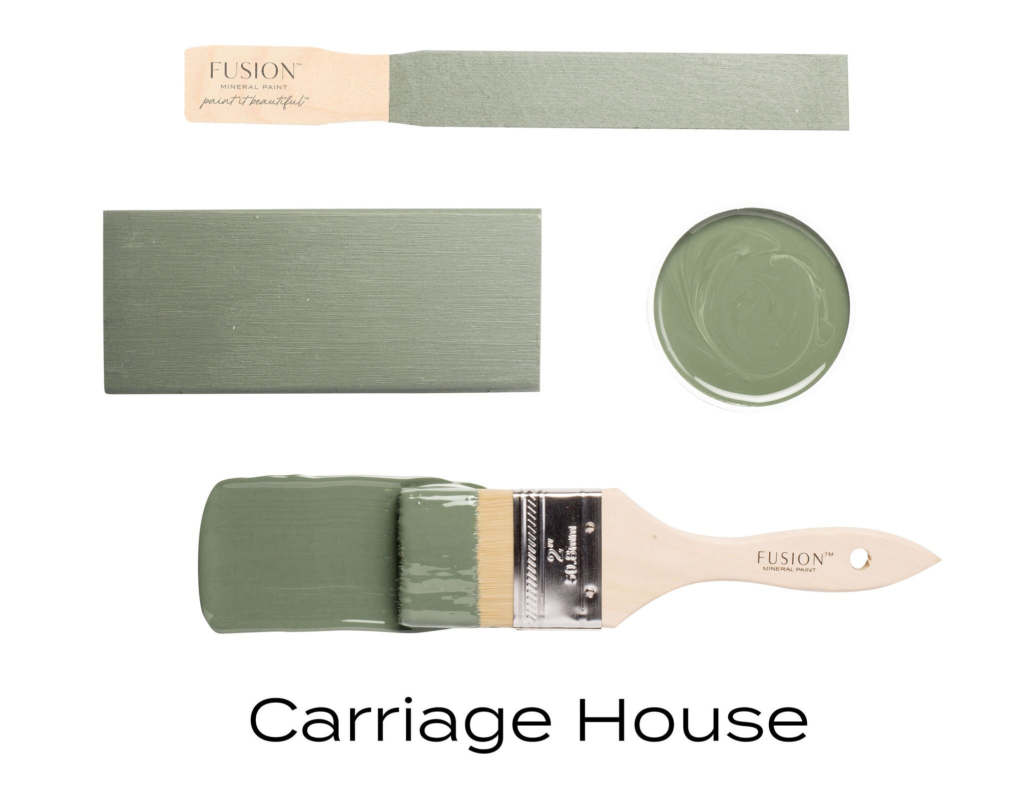 CARRIAGE HOUSE Fusion Mineral Paint, Allinone Eco Friendly Furniture