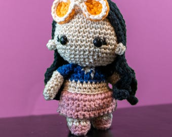 One Piece Nico Robin Amigurumi