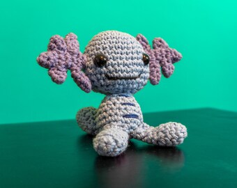 Wooper Pokemon Handmade Crochet Amigurumi
