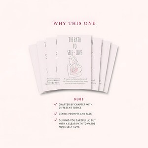 Self Love Guided Journal, Prompts, Affirmations, Self Care (Digital Download)