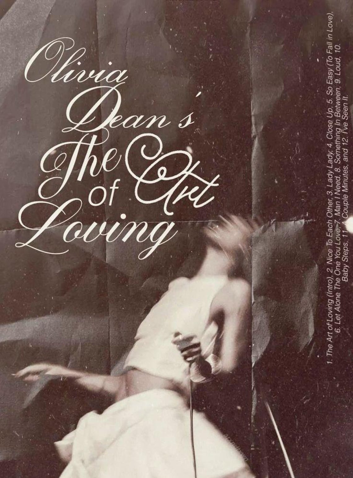 Olivia Dean Poster Set of 3 | the Art of Loving | Man I Need | Indie ...