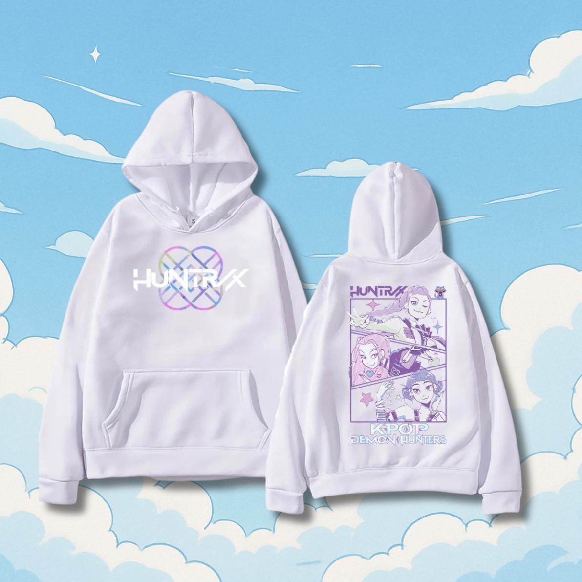 Kpop Demon Hunters Hoodie Sweatshirt Langarm Mädchen Frauen 8 thumbnail image