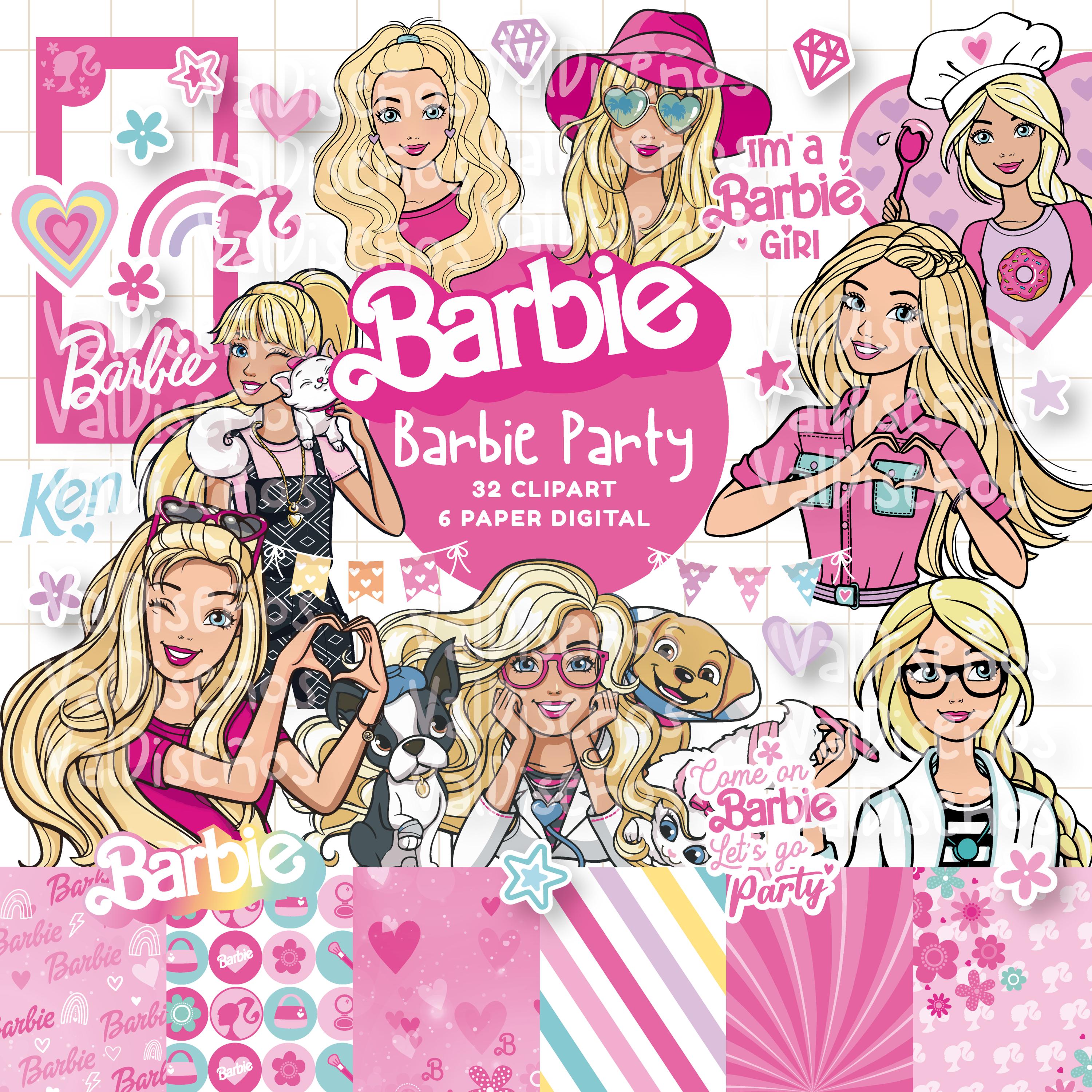 Barbie Doll Clipart