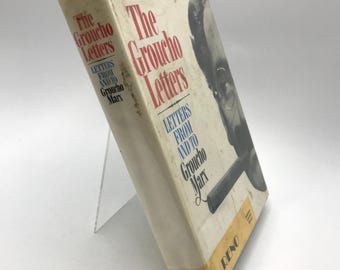 The Groucho Letters From & to Groucho Marx Hardcover Book First